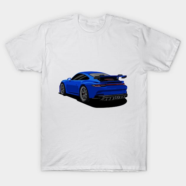 Porsche 911 GT3 Car T-Shirt T-Shirt by mrsticky